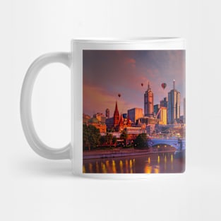 Melbourne sunrise Mug